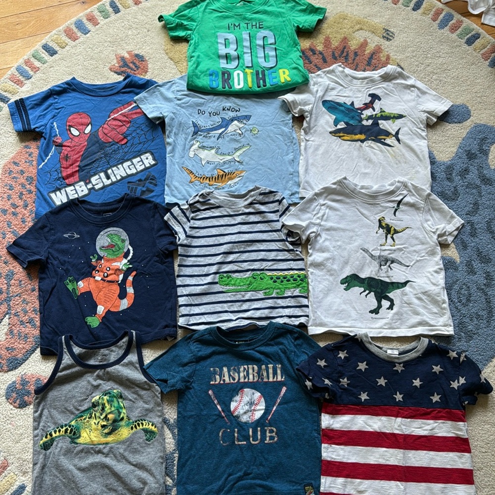 GUC - 10 shirts for boys 18-24M